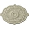 Ekena Millwork Pesaro Ceiling Medallion, Hand-Painted Clear Yellow, 36"W x 26"H x 1 1/2"P CM36X26PECYF - alternate 1